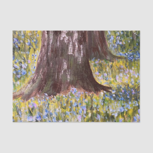 Papel De Seda Bluebell Woods   (Anverso)