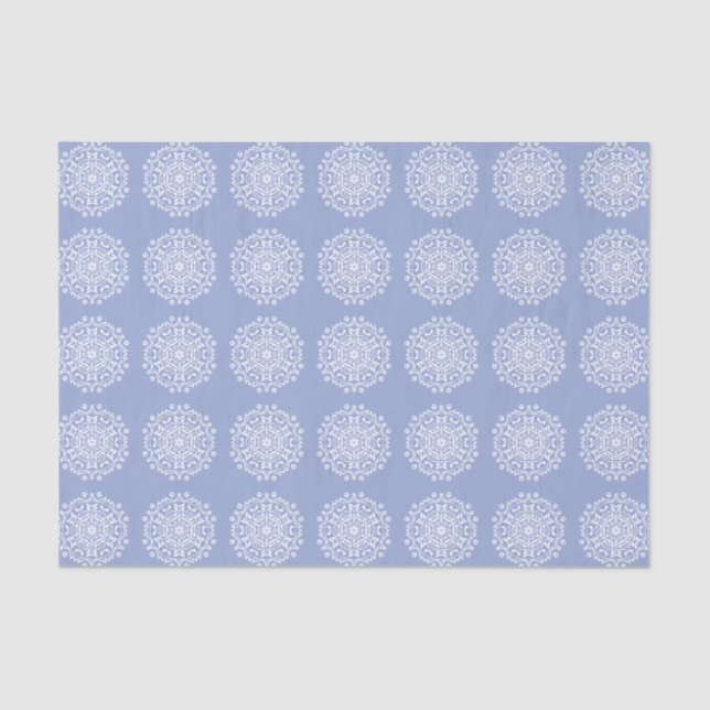 Papel De Seda Blueberry Mandala (Anverso)