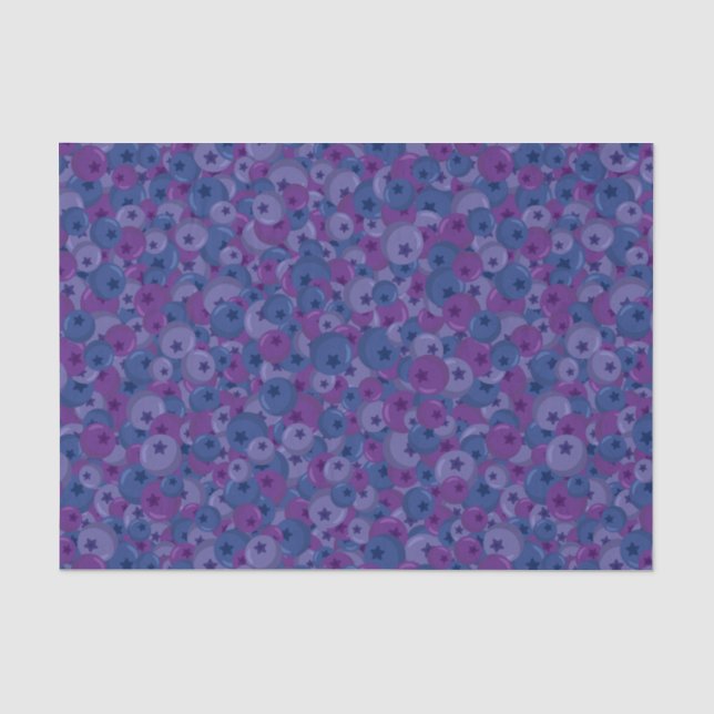 Papel De Seda Blueberry Medley (Anverso)
