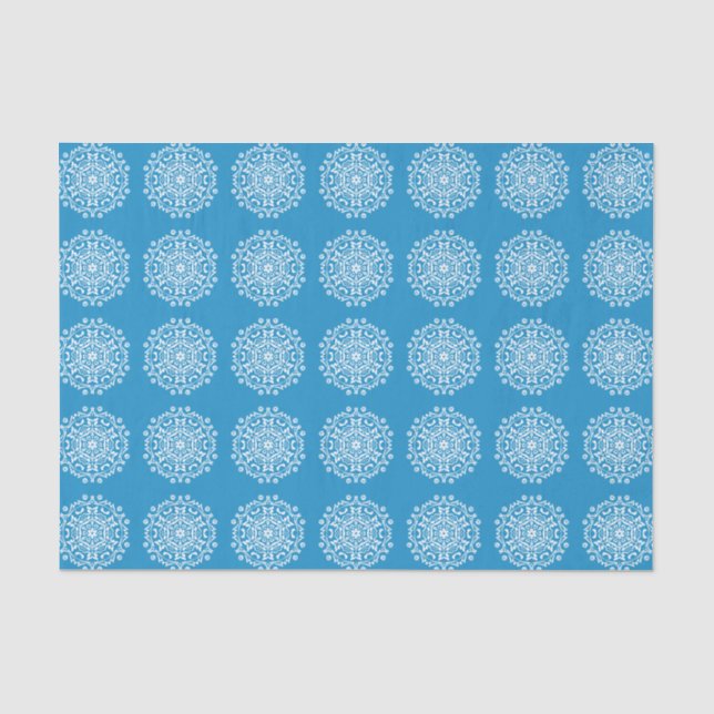 Papel De Seda Bluebird Mandala (Anverso)