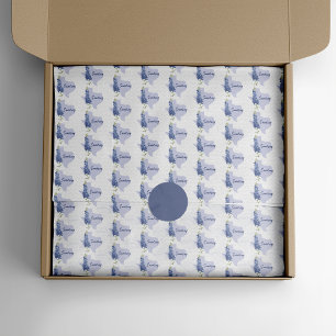 Papel De Seda Bluebonnet Texas personalizado