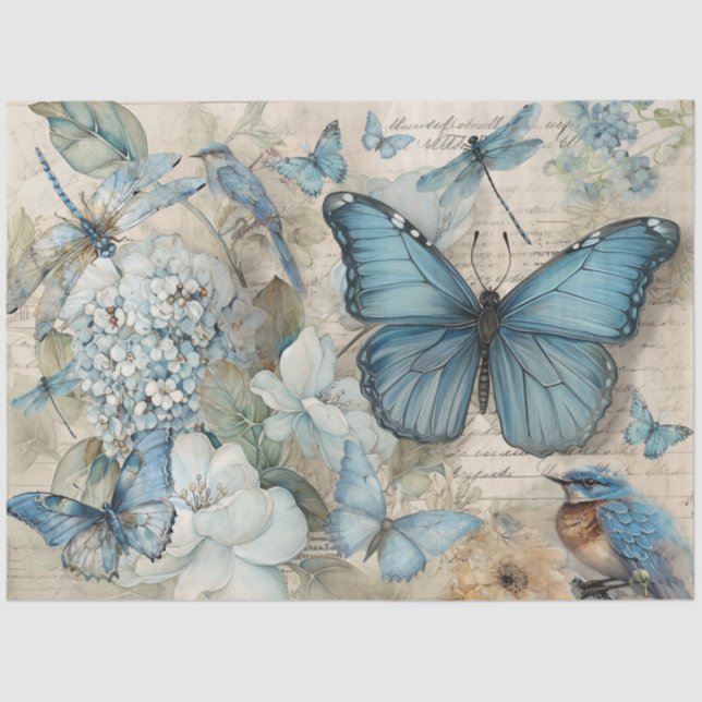 Papel De Seda Blues de abril (Anverso)