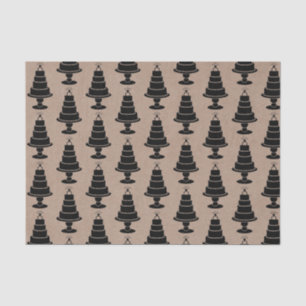 Papel De Seda Boda Cake