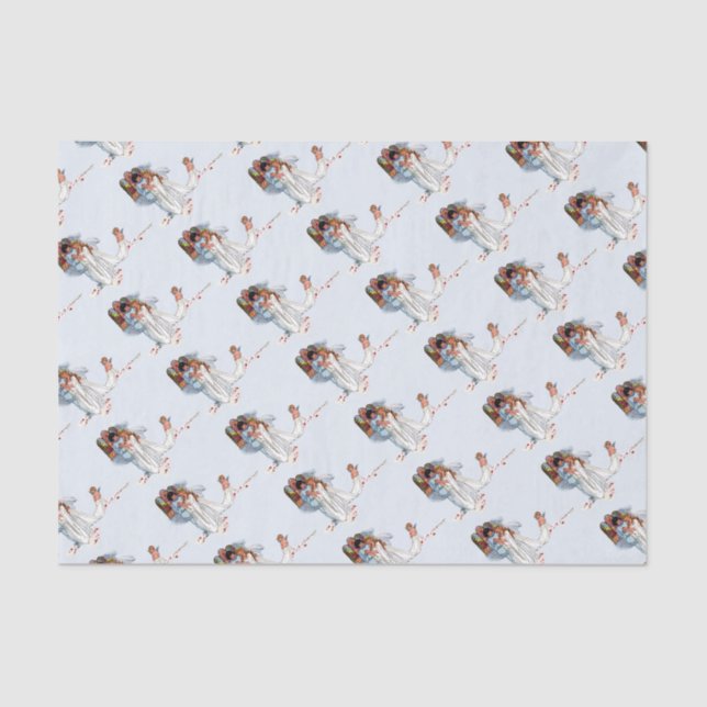 Papel De Seda boda de cuento de hadas (Anverso)