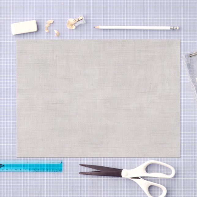 Papel De Seda Boda de Lino Falso Beige (Artesanía)