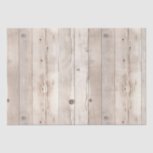 Papel De Seda Boda de madera blanca crema falsa rústica