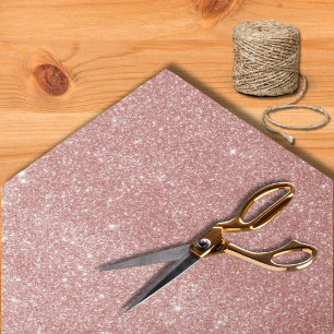 Papel De Seda Boda de Purpurina de Oro Rosa Moderna