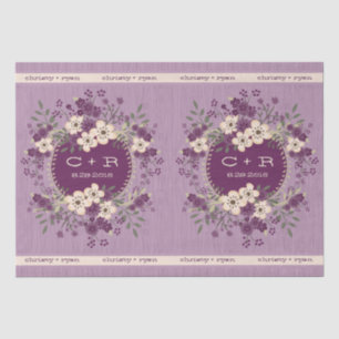 Papel De Seda Boda de Woodland