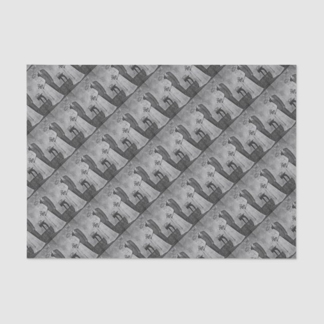 Papel De Seda Boda del gato (Anverso)