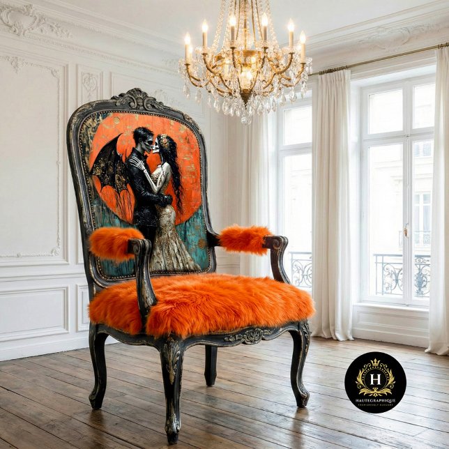 Papel De Seda Boda gótica Skeleton Mermaid Skull Decoupage (Subido por el creador)