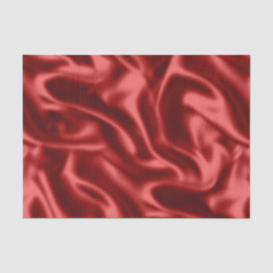 Papel De Seda Boda Passion Red Faux Satin