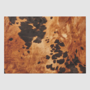 Papel De Seda Boda Piel de vaca de crema marrón