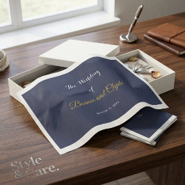 Papel De Seda Boda Romántica Personalizada 20" x 30"