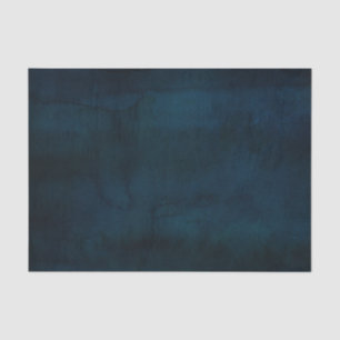 Papel De Seda Boda Textura de Acuarela Azul Oscuro Lustre Navy
