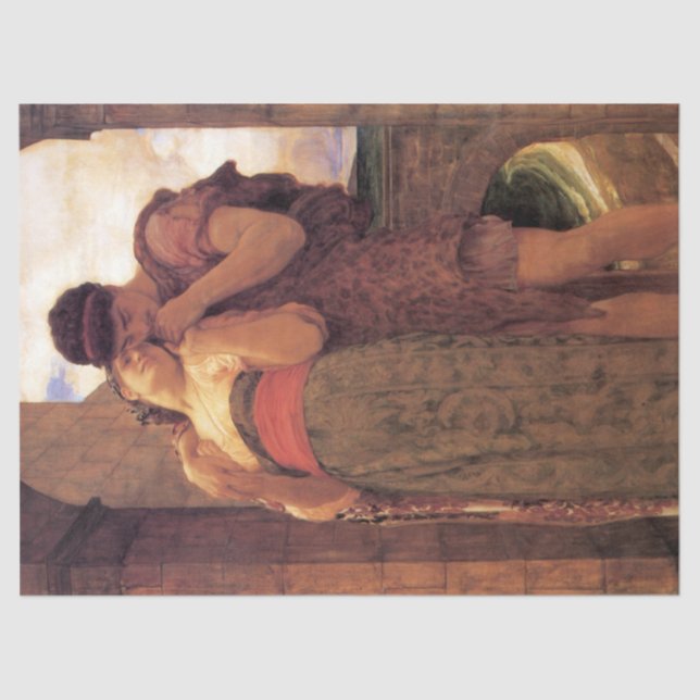 Papel De Seda Bodas (por Frederic Leighton) (Anverso)