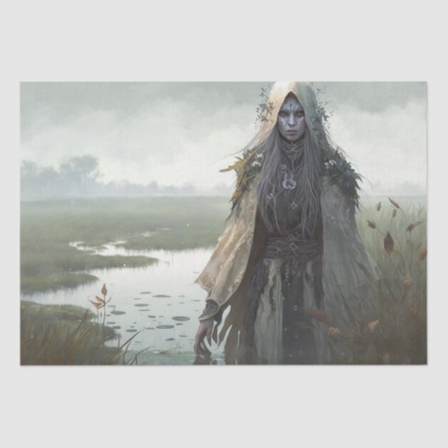 Papel De Seda Bog Witch - Liches y Ghouls (Anverso)