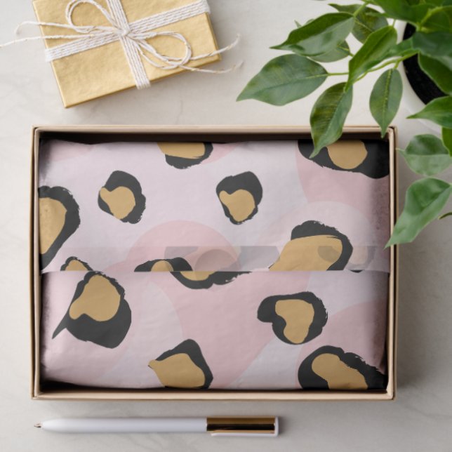 Papel De Seda Boho Animal Pattern (Regalo )