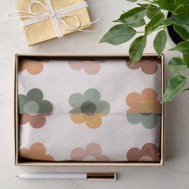 Papel De Seda Boho bloquea la floral