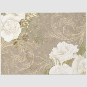 Papel De Seda Boho Floral Ephemera Design Series #8