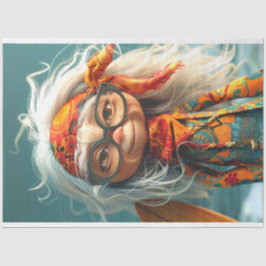 Papel De Seda Boho Hippie el Grama