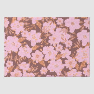 Papel De Seda Boho Naranja Rust All Occasion Floral