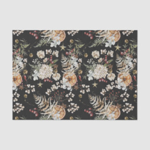 Papel De Seda Boho negro