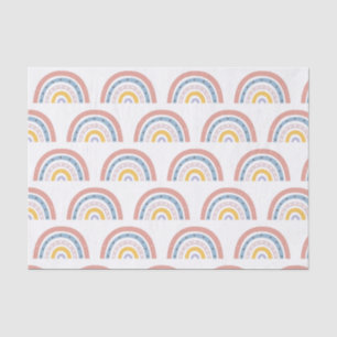 Papel De Seda Boho Rainbow Pastel