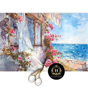 Papel De Seda Boho Rose Cazador de Sueños Decoupage Costero