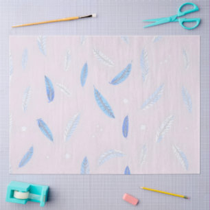 Papel De Seda Boho Trendy Feathers Luxury Collection