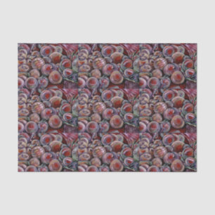 Papel De Seda Bolas de Navidades rojos