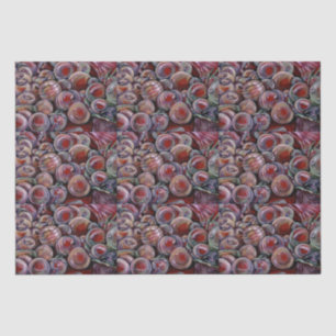 Papel De Seda Bolas de Navidades rojos