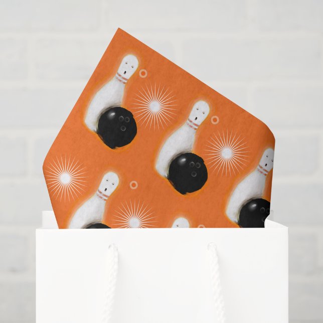 Papel De Seda Boliche de Halloween (Bolsa de regalo)