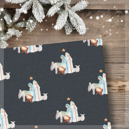 Papel De Seda Bolsa de regalo de Nativity Manger