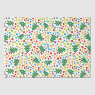Papel De Seda Bolsa de regalo de puntos coloridos del árbol de N