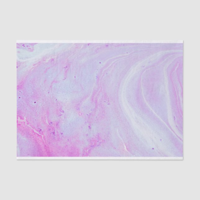 Papel De Seda Bomba de baño rosa (Anverso)