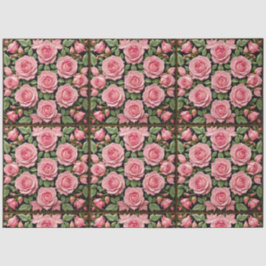 Papel De Seda Bonita colección de rosas rosadas de moda