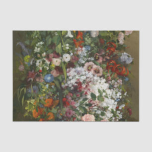 Papel De Seda Bonito Bouquet de flores en una bolsa