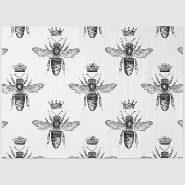Papel De Seda Bonito diseño de la serie Bee 31 (Anverso)