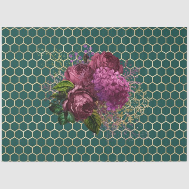 Papel De Seda Bonito diseño de la serie Bee 50 (Anverso)