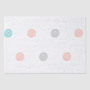 Papel De Seda Bonito Pastel Polka Dot