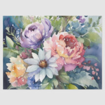 Bonito Pastel Watercolor Florals