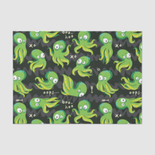Papel De Seda Boo Octopus Green Kids Clothing & Décing