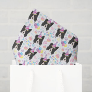 Papel de seda Border Collie