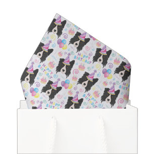 Papel de seda Border Collie