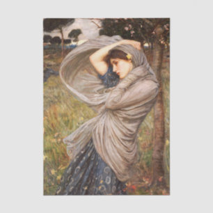 Papel De Seda Boreas de John William Waterhouse
