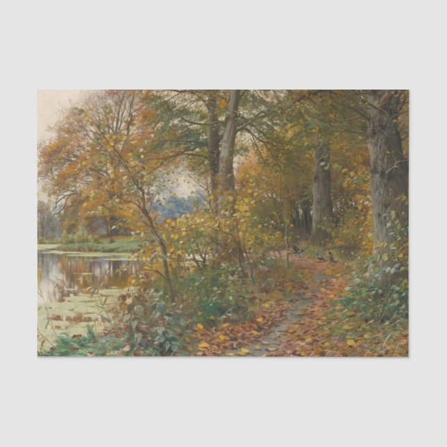 Papel De Seda Bosque Charlottendun de Peder Mork Monsted (Anverso)