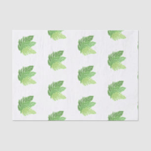 Papel De Seda Bosque de bosques de bosques de helechos verdes