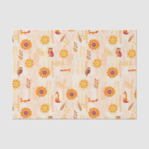 Papel De Seda Bosque de otoño