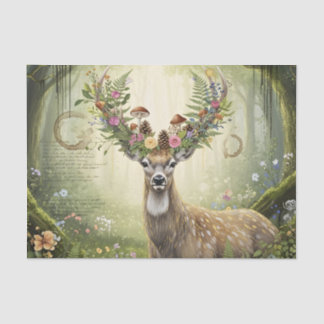 Papel De Seda Bosque Encantado- Tejido de Tejidos Artesanales
