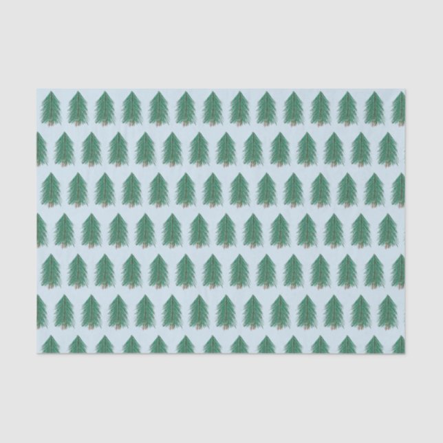 Papel De Seda Bosque Fir Tree (Anverso)